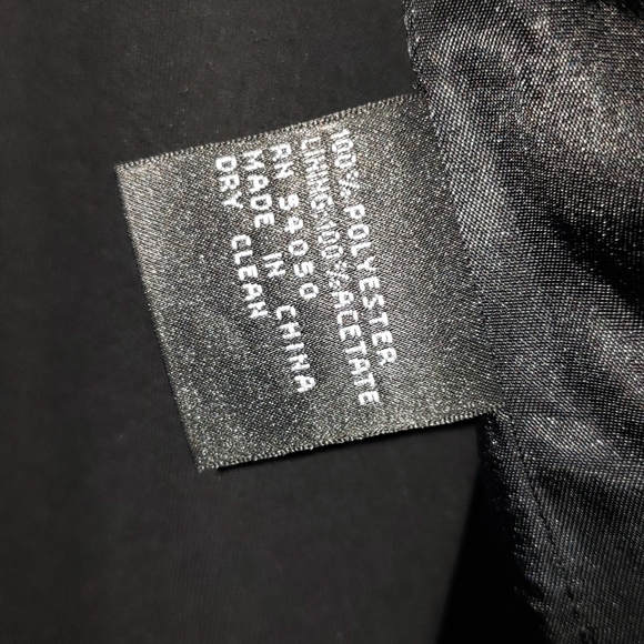 Anne Klein black skirt suit sz 8p - Picture 6 of 6